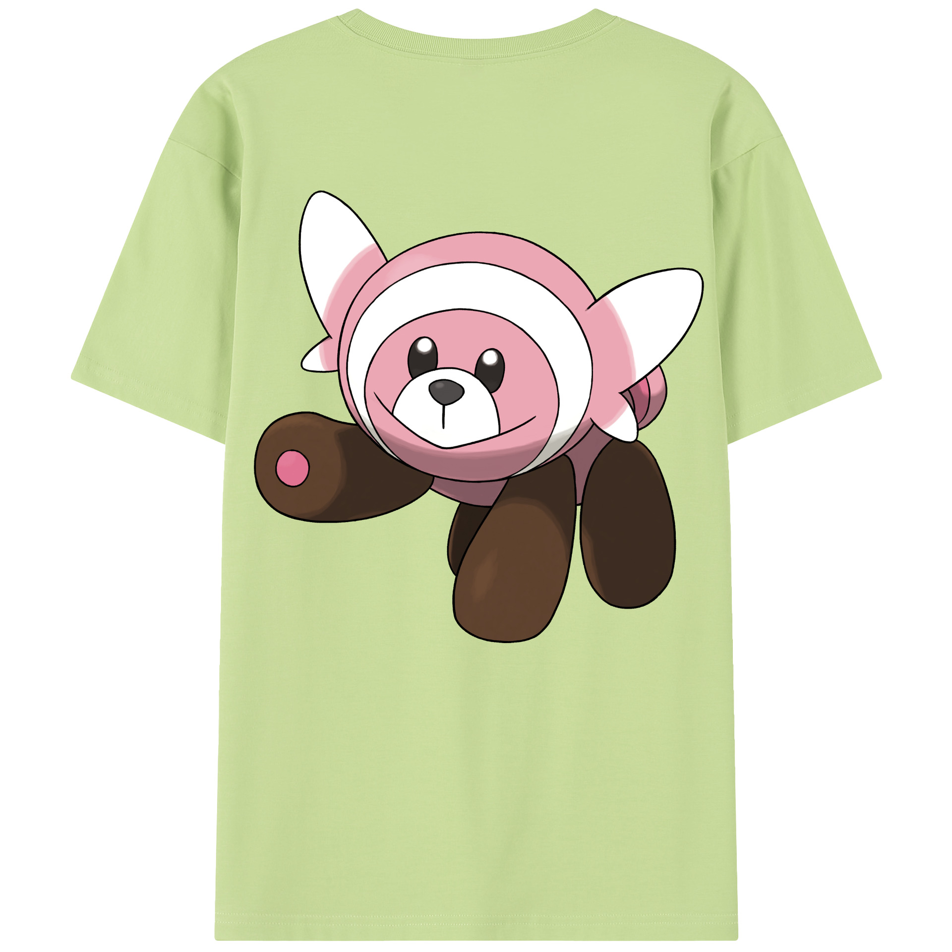 （画像用） ポケットモンスター Pokémon 綿100％半袖Tシャツ（背面プリント）